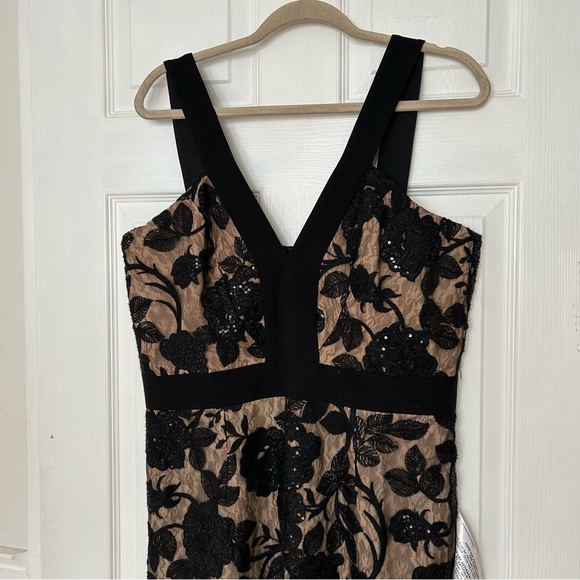 Dress the Population Aspen Floral Lace Midi Dress - Picture 4 of 14